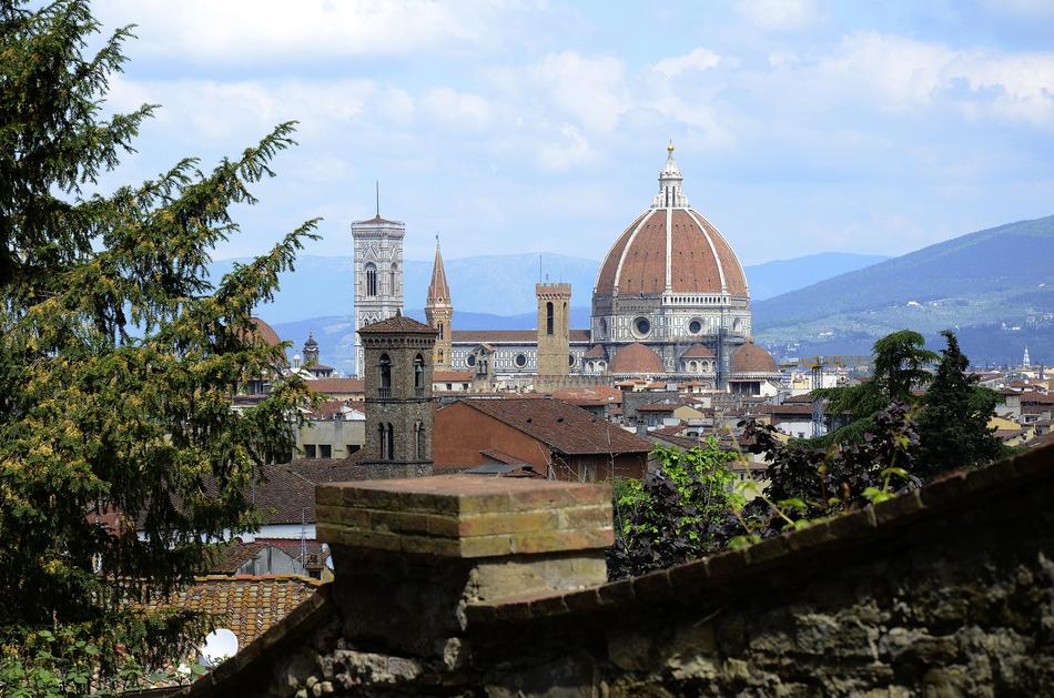 landscape of Church in Santa Maria Florence
