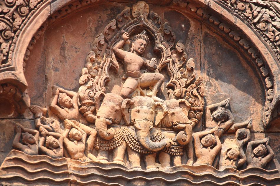 Angkor Wat Temple in Cambodia Banteay