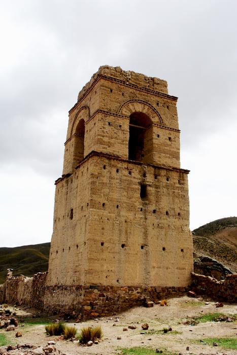 Beautiful, old Oblivion bell tower, on the mountain