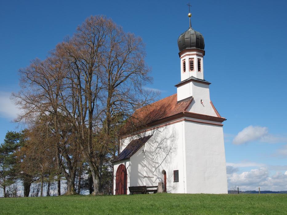 chapel near the trees in Loreto