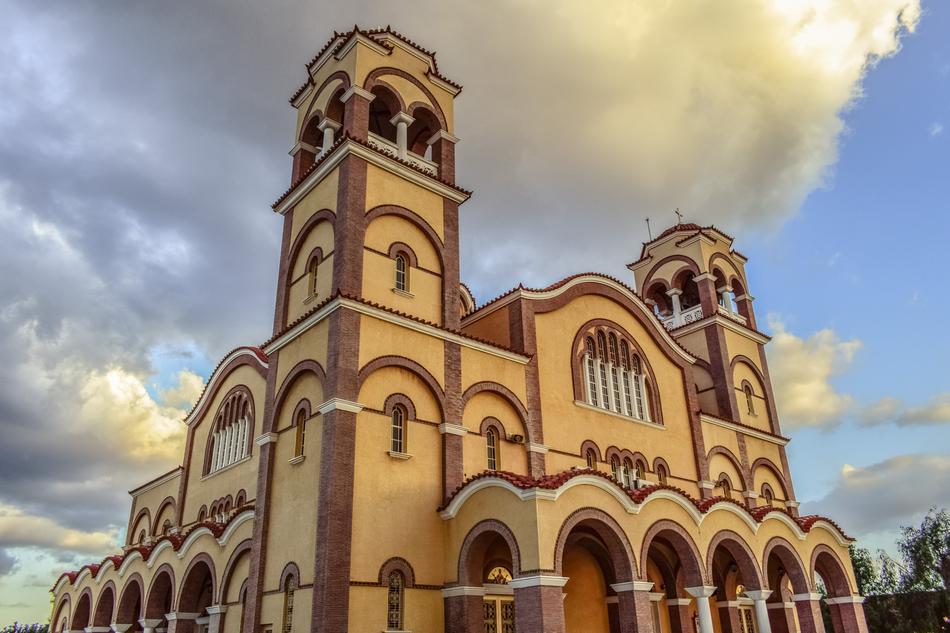 Cyprus Paralimni Church architecture