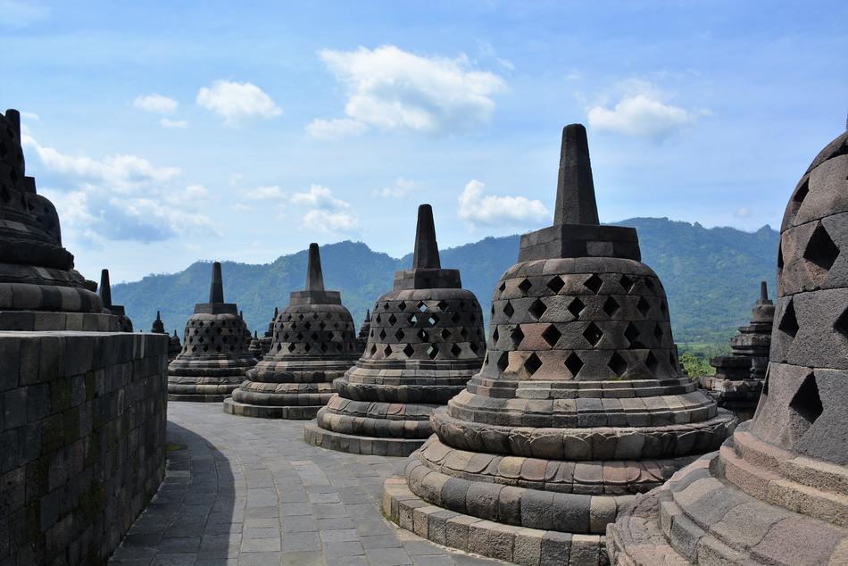 Borobudur Indonesian bell culture
