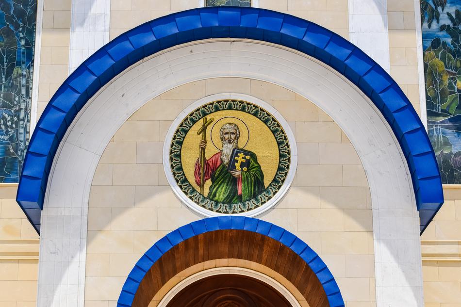 Lintel Architecture Iconography on wall