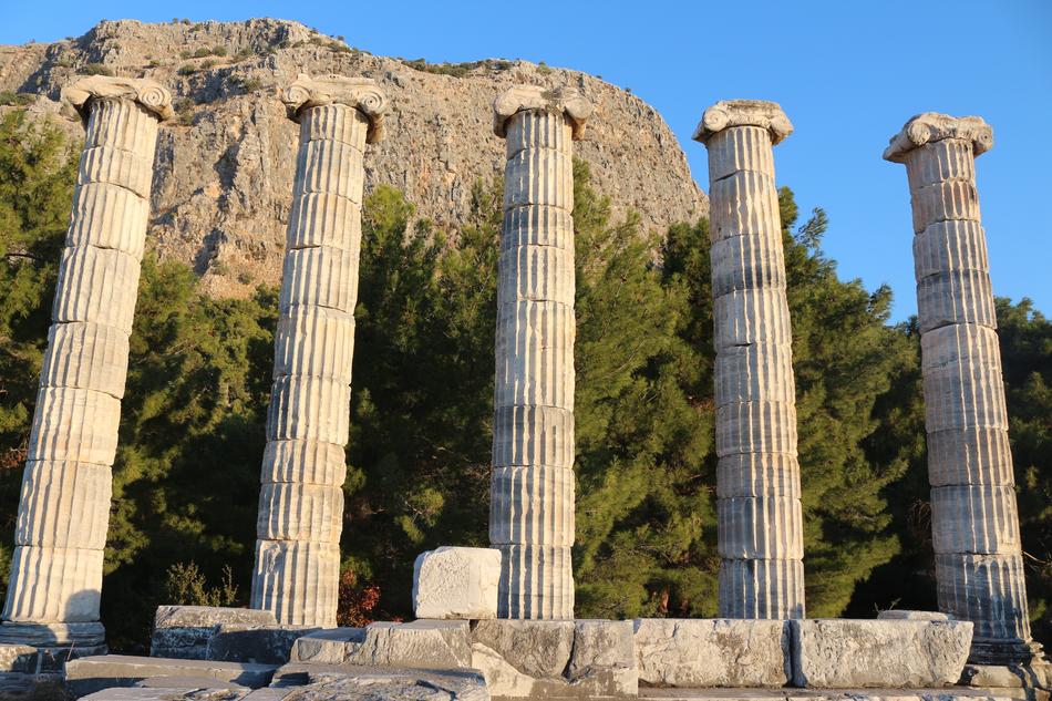 Priene Archeology ruins