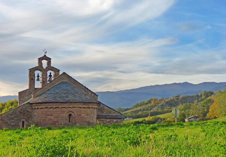 romanesque chapel in Cerdanya