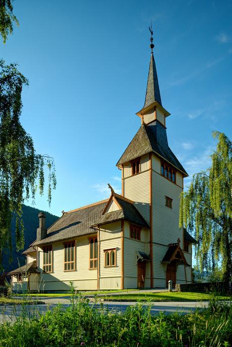 Church Building House in Norway
