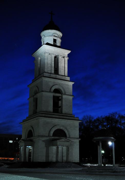 Temple Church Of Night in Moldova