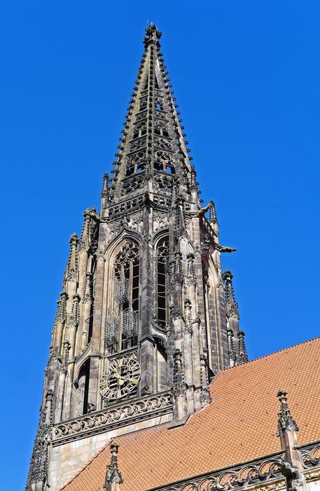 spire of the church of St. Lambert