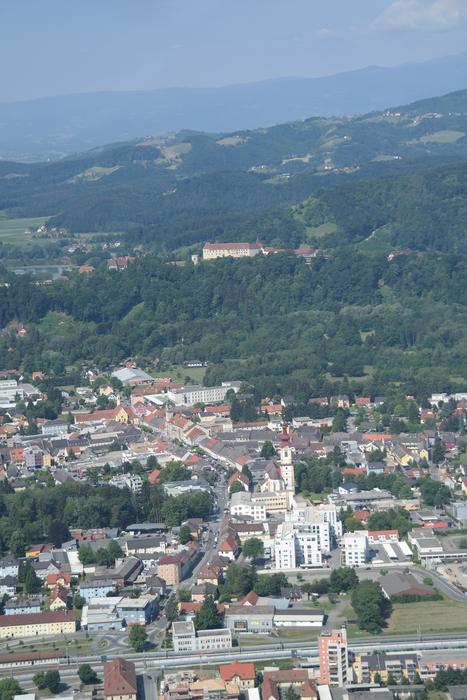 Leibnitz Seggauberg Styria Aerial view