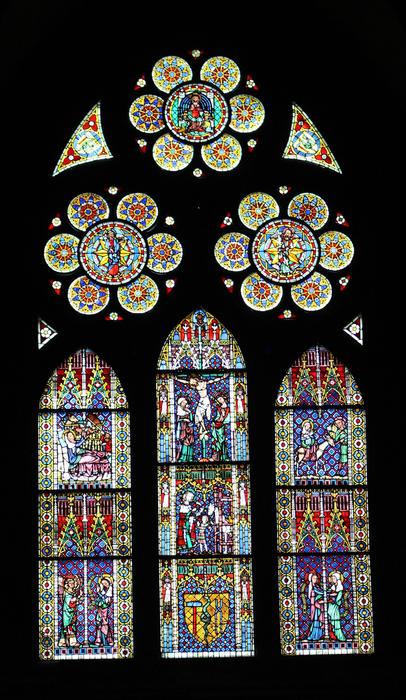 Church Window in Freiburg