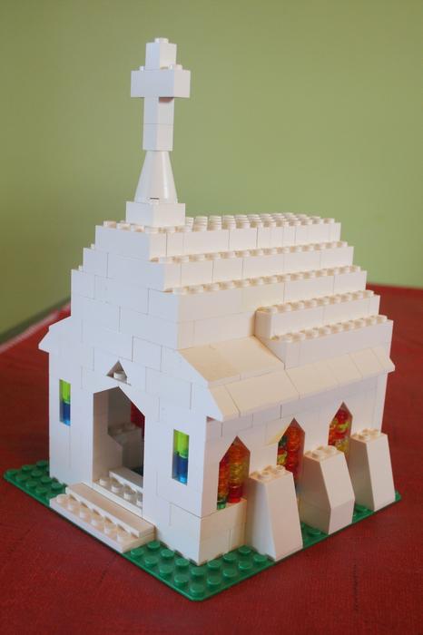 Lego Church Building