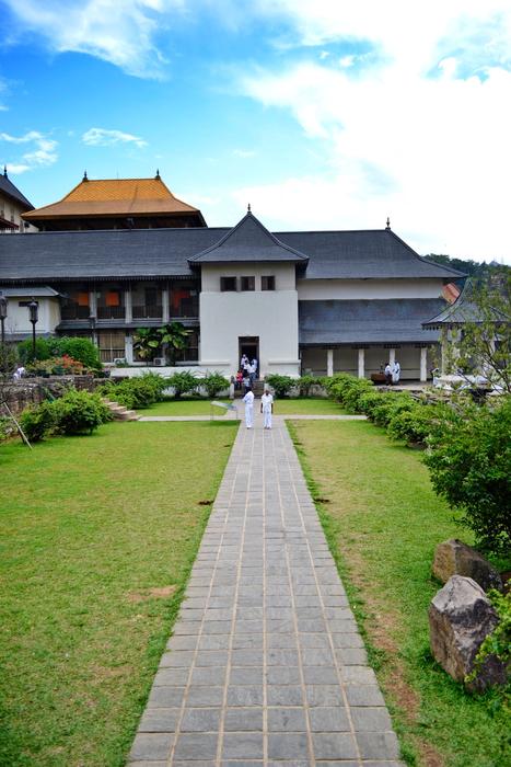 Temple Of The Tooth with Golden Roof