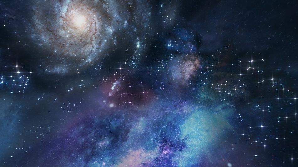 image of a distant galaxy
