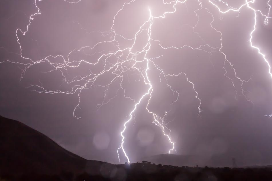 Lightning bolt at Stormy Weather