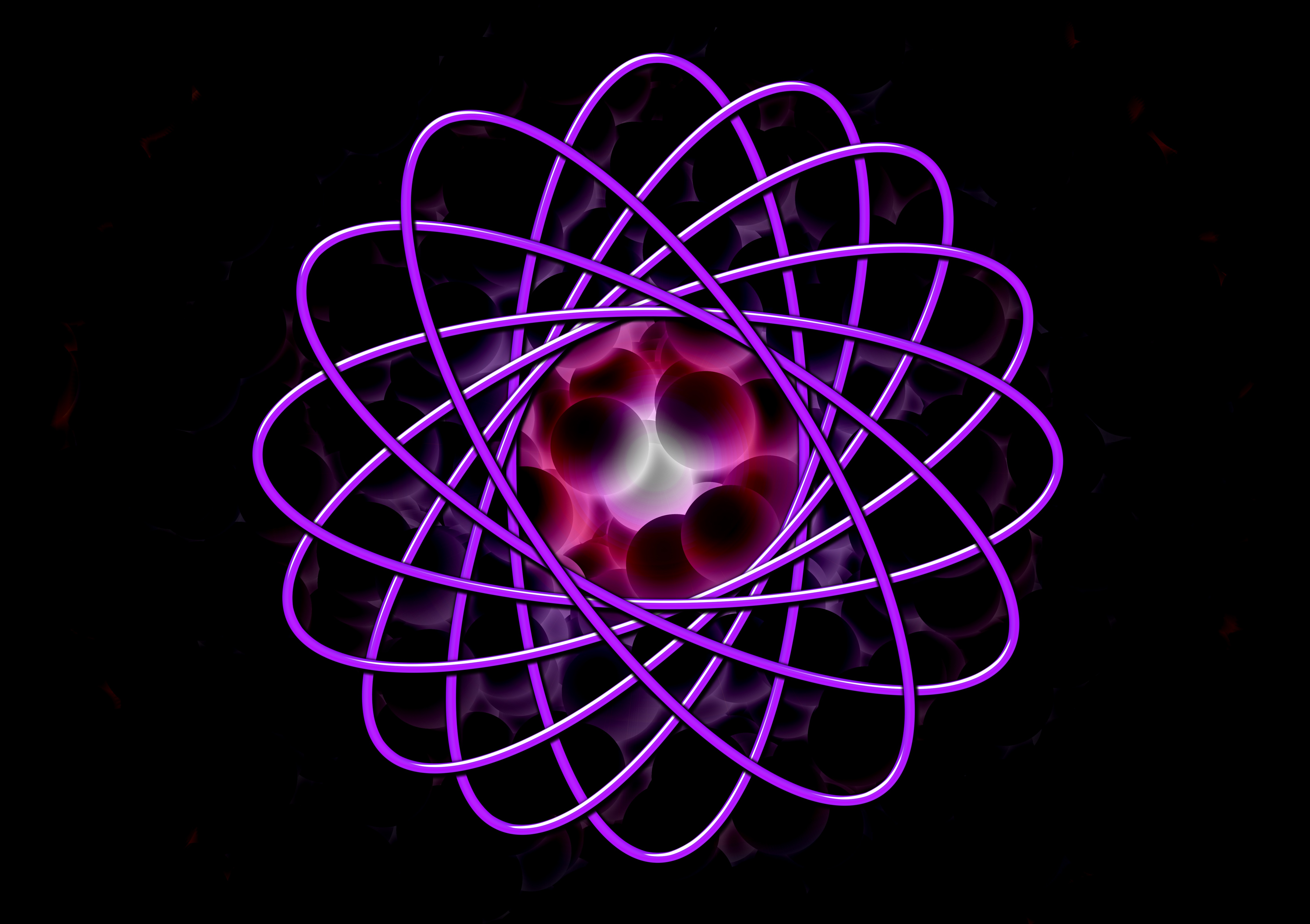 Atom electron neutron drawing free image download