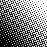 Beautiful, black and white background with dots