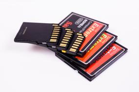 isolated memory cards