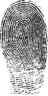 crime evidence fingerprint