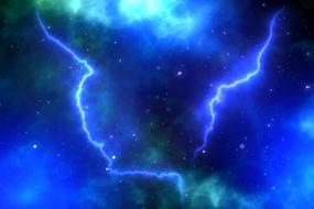 light flash thunderstorm drawing