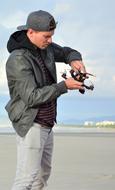 Man with Drone