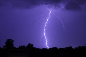 strong Lightning Storm