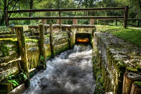 scenic water current