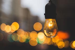 Light Bulb, bokeh