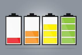 battery cells energy technology drawing