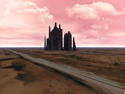 City Science Fiction pink