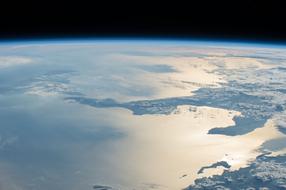 Mediterranean Sea, view from space