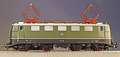 Electric Locomotive Model green
