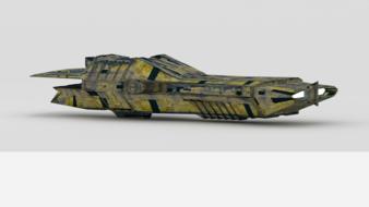 spaceship from Star Wars