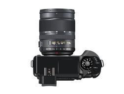 isolated digital camera on the white background