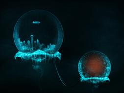 underwater city ocean