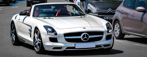 Mercedes Benz Sls convertible