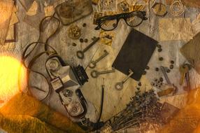 Old Wood Background drawing