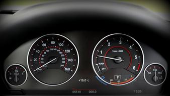 Black Bmw Car panel