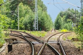 divided railroad into two sides