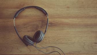 Headphones Technology wood