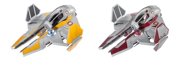Spaceships Model drawing