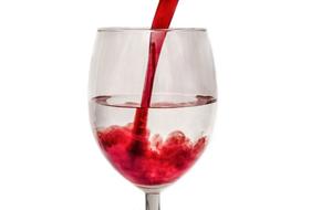 Glass red Lemonade