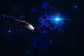 ufo science fiction alien drawing
