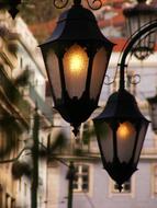 Illuminated Incandescent Lamp, lisbon, portugal