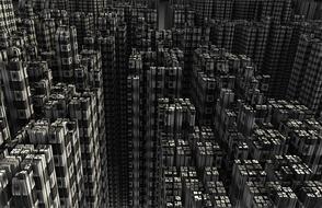 background 3d fractal