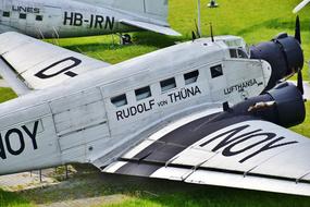 Old Vintage Aircraft Airshow