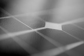 cells of Solar Panel, soft focus