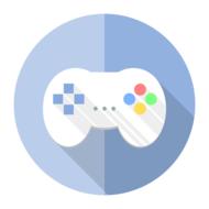 console gamer drawing