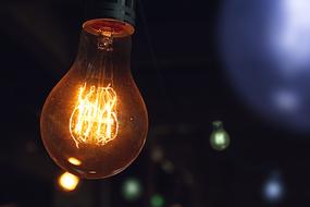 gold Light Bulb