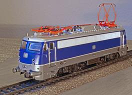 Scale Model of Electric Locomotive