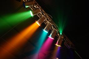 colorful Spotlights